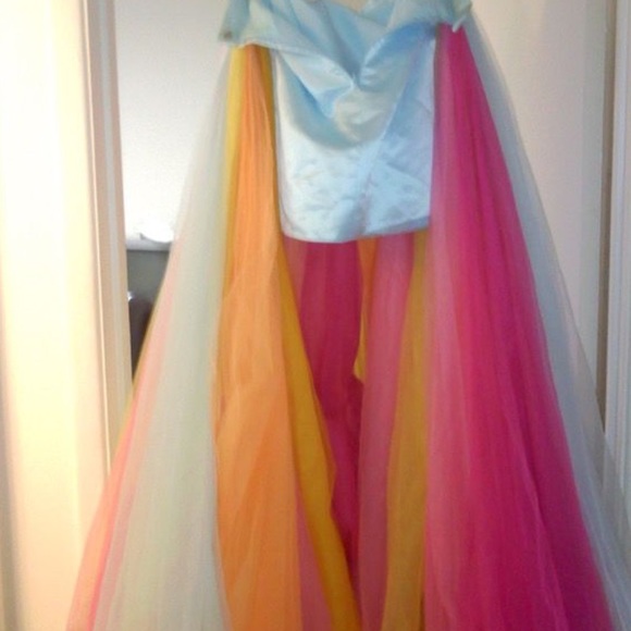 Two Piece Prom Dress - Picture 4 of 4